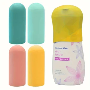 Capas de Silicone Vedantes para Frascos | Protetor Antivazamento para Viagem