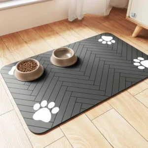 Tapete Absorvente para Pet  | Área de Alimentação Sempre Limpa