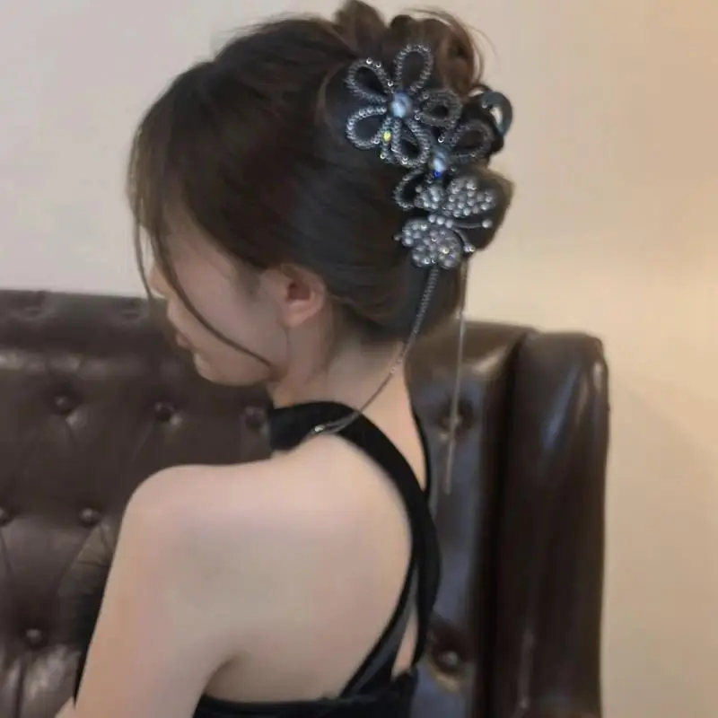 Presilha Garra Luxo com Strass Presilha Garra Luxo com Strass-Imagem 5