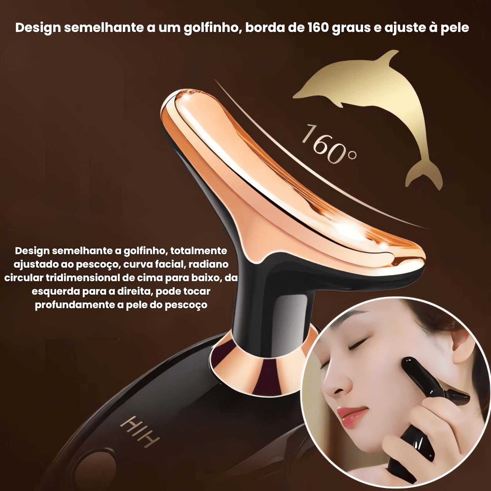 Massageador Facial com Microcorrente Massageador Facial com Microcorrente-Imagem 2