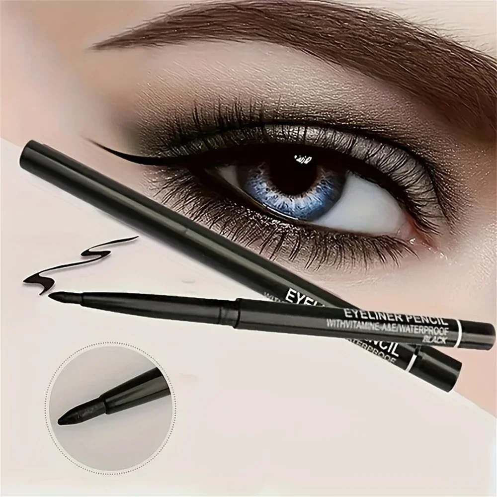 Kit 3 Lápis Delineador de Olhos à Prova d’Água | Longa Duração e Alta Precisão Kit 3 Lápis Delineador de Olhos à Prova d’Água | Longa Duração e Alta Precisão-Imagem 2